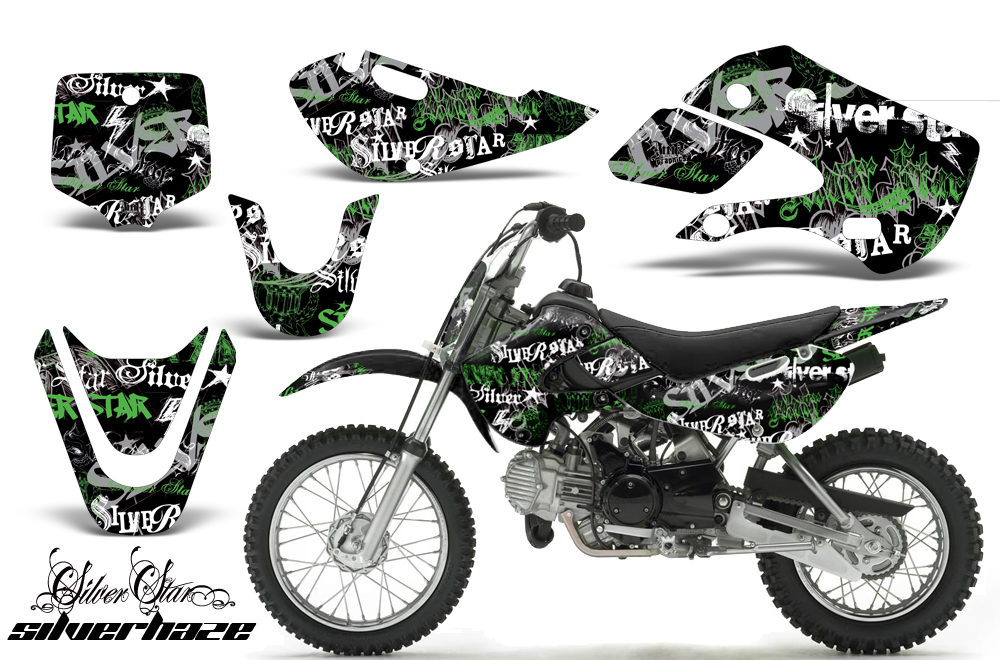 Kawasaki KLX 110 KX 65 00-09 NP Graphic Kit SSSH GB